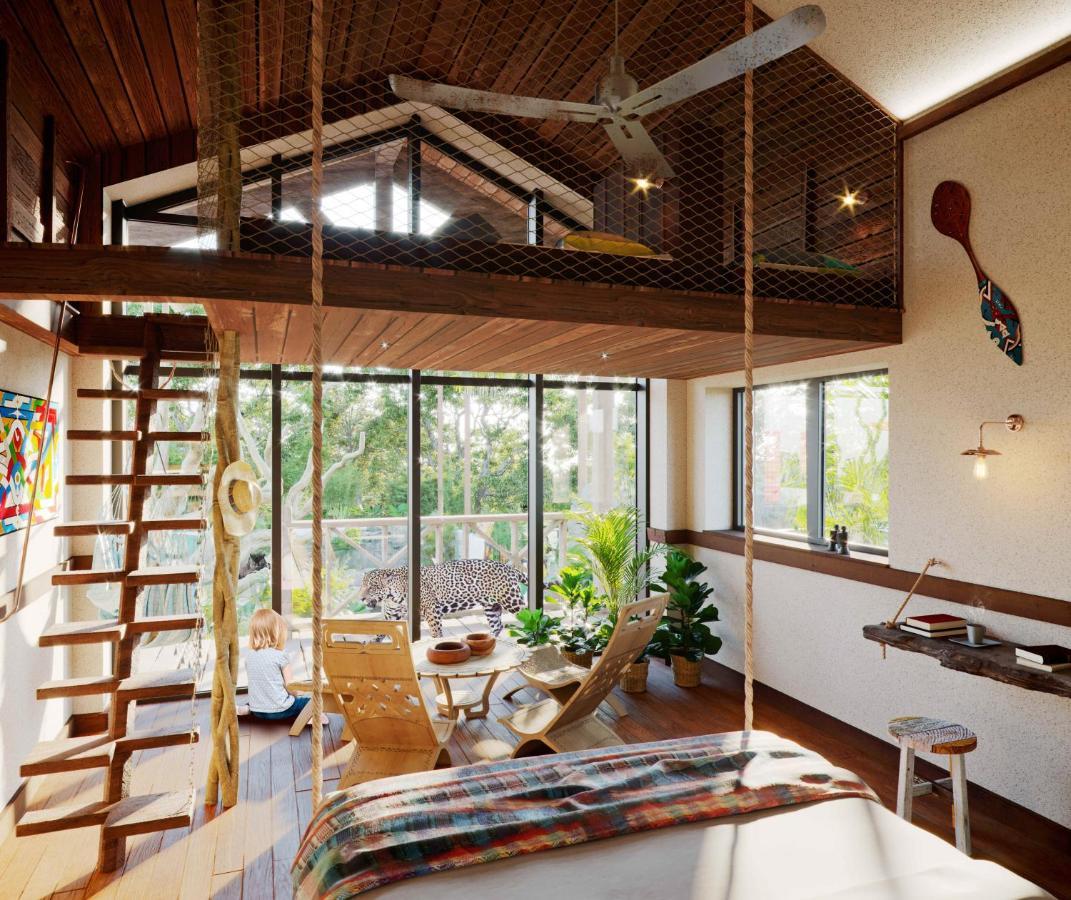 Parrot World - Les Lodges Crecy-la-Chapelle Exteriör bild