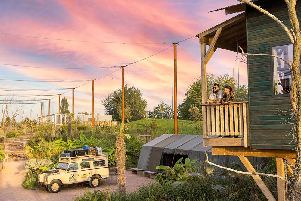 Parrot World - Les Lodges Crecy-la-Chapelle Exteriör bild